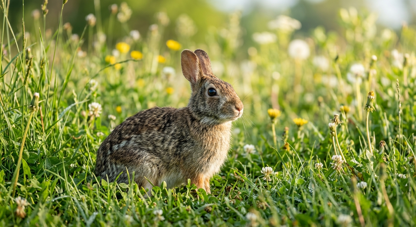 what do wild rabbits like to eat,